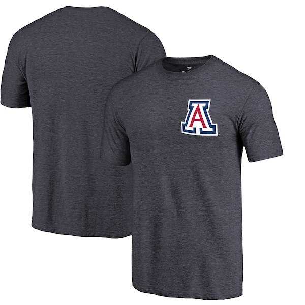 Arizona Wildcats Fanatics Branded Navy Left Chest Distressed Logo Tri Blend T-Shirt,We sell and wholesale Arizona Wildcats Fanatics Branded Navy Left Chest Distressed Logo Tri Blend T-Shirt on line form chian!